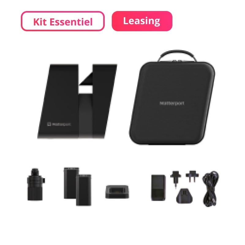 Matterport PRO3 Kit Essentiel Leasing - pack accessoires