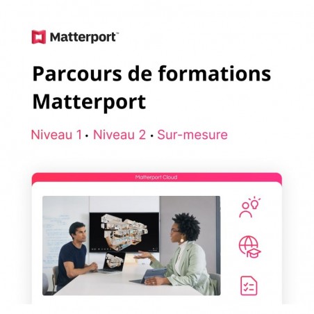 Formation Matterport - Niveau basique / Expert  / Sur-Mesure