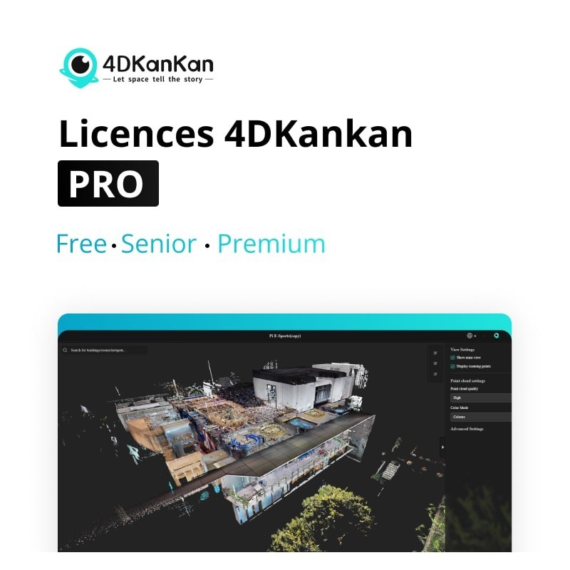 Licence logiciel 4DKankan PRO