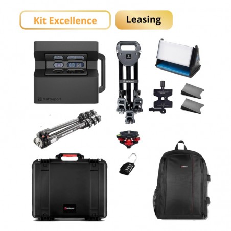 Kit Matterport PRO2 excellence leasing - Caméra 3D PRO2 et accessoires