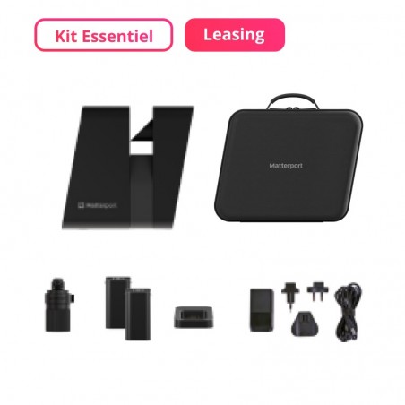 Matterport PRO3 Kit Essentiel Leasing - pack accessoires